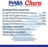 INABA Churu Cat Treats, Grain-Free, Lickable, Squeezable Creamy Purée Cat Treat/Topper with Vitamin E & Taurine, 0.5 Ounces Each Tube, 12 Tubes (4 per Pack), Tuna with Chicken Recipe