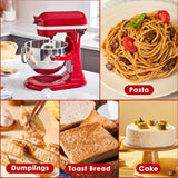 Spiral Dough Hook for KitchenAid 5Plus & 6QT Bowl-Lift Stand Mixers, Bread Hook Attachment for Kitchen aid Accessories and Attachments