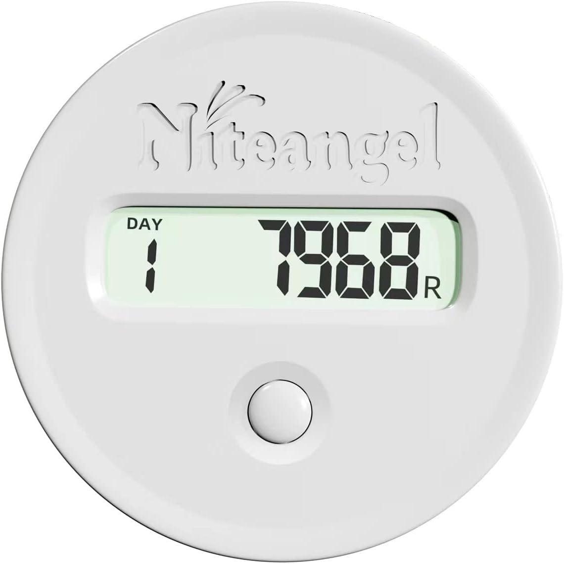 Niteangel Accurately Hamster Wheel Pedometer- Small Animal Step Counter for Super-Silent Hamster Wheel | Acrylic Wheel | Wooden Wheel (Niteangel Wheel Pedometer)