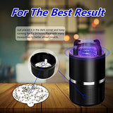 Fruit Fly Traps for Indoors, Indoor Bug Zapper, Mosquito Trap, Gnat Traps for House Indoor, Insect Trap with 5 Sticky Glue Boards, Black