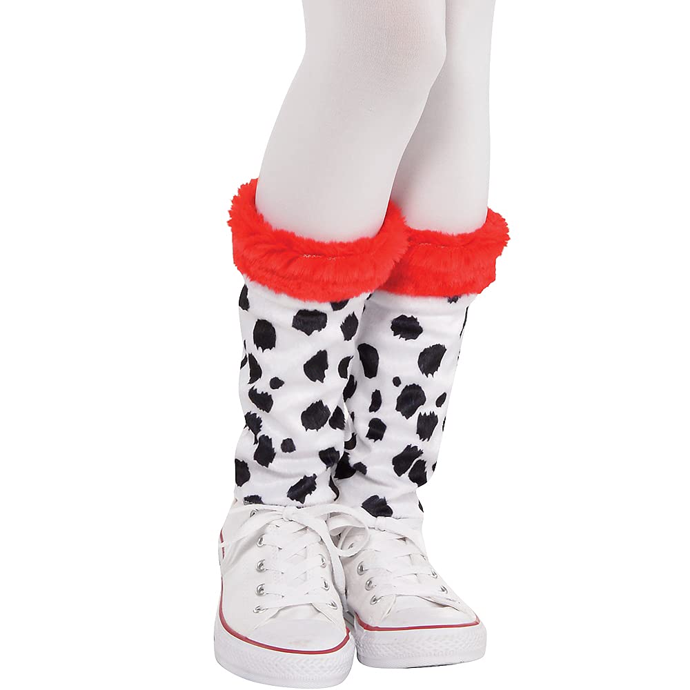 Dalmatian Dog Hooded Dress Costume - Girl Large 12-14, 1 Pc