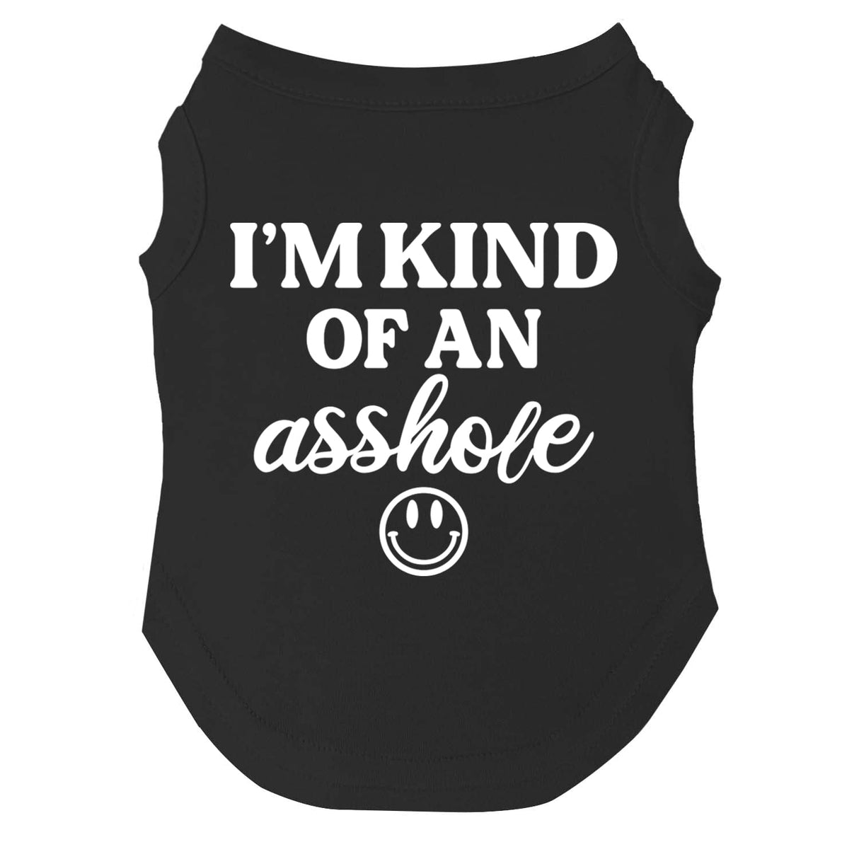 I'm Kind of an A(Problem) Dog Tee Shirt | Sleeveless Breeds | Do Not Pet | Funny Warning for Reactive or Moody Dogs |Black, X-Large 31