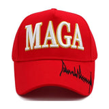 MAGA Hat Trump Hat Make America Great Again Donald Trump Hat Gift Embroidery Adjustable Baseball Cap