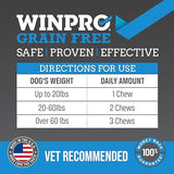 WINPRO Dog Allergy Relief Chews – Plasma-Powered Soft Chews for Dogs – Grain-Free, Natural Blood Protein Supplements – Anti-Itch, Skin & Allergy Relief – 60 Chews, Made in The USA