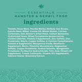 Oxbow Essentials Hamster Food and Gerbil Food - All Natural Hamster and Gerbil Food - 15 lb.