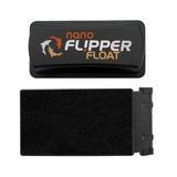 FLIPPER Float Nano Magnetic Aquarium Cleaner – 2-in-1 Flip Scrubber and Scraper, Floating Design with Strong Magnets for Algae and Debris Removal on Small Glass Tanks up to 1/4" (6mm)