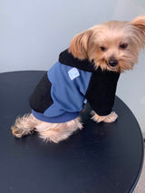 Upgraded Blue SZAT PRO Teacup Dog Hoodies, 100% Cotton Puppy Clothes for Small Dogs and Cats, Chihuahua Clothes Pullover Sweaters for Dog Boys and Girls XX-Small