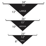 Shamrock Dog Bandana, St. Patrick's Day Scout, Triangle Bibs Kerchief, Pet Gift, Custom Dog Bandana, Pet Bandana (Celtic Charm, Large)