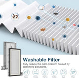 14 Pcs for Eufy X8 Pro Robot Vacuum Cleaner, X8 Pro Accessories, 1*Main Brush 3*Hepa Filters 3*Mop Pads 3*Vacuum Bags 4*Side Brushs, for eufy x8 pro accessories