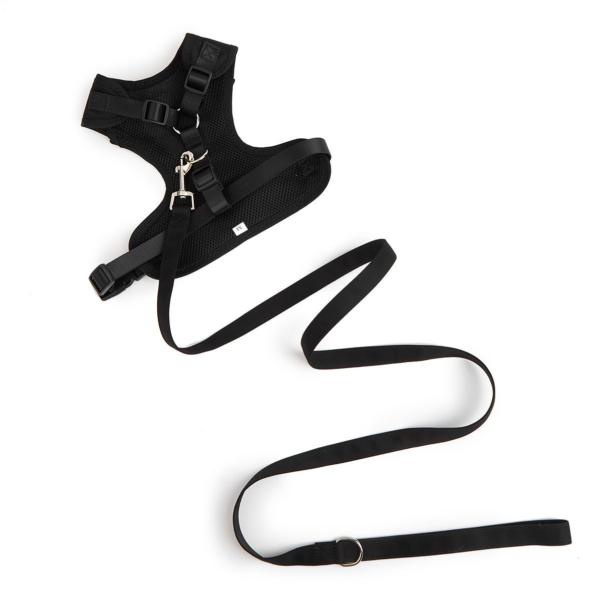 PawPleasure Dog Tuxedo Harness, Adjustable Pet Harness No Pull for Small Medium Dogs, Doggie Wedding Suit with Bow Tie Party Costume (Black, XL)