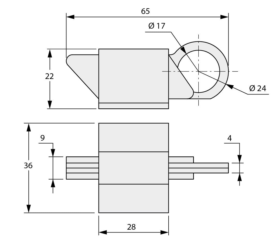 Fac Spring Latch Large 40 x 75 cm