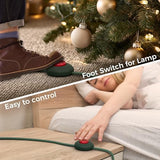 Foot Pedal Switch, TESSAN Extension Cord with ON/Off Switch, 3 Outlet,10FT, Push Button Extension Cord 1250W, Suitable for Lamps Appliances and Lighting Accessories, Christmas Tree Floor Lamp