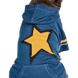 Reddy Star Pet Hoodie Navy Large