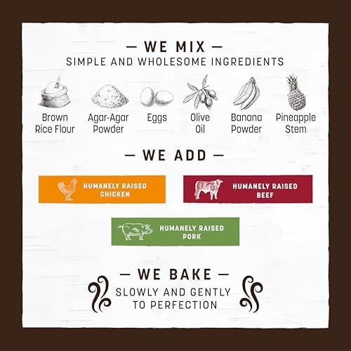Earth Animal No-Hide Medium Long Lasting Dog Chew Rolls Beef, Chicken and Pork (2 Count Pack of 3)