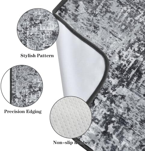 Qeils Washable Pee Pads for Dogs, 2 Pack Reusable Puppy Pads 18"x24" Super Absorbent Leakproof Dog Training Pads, Non-Slip Potty Pads for Crate, Floor, Couch, Whelping Pads Litter Mat Puppy Supplies
