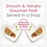 Purina Fancy Feast Gourmet Pate Wet Cat Food, Petites Tender Beef Entree - (Pack of 12) 2.8 oz. Tubs