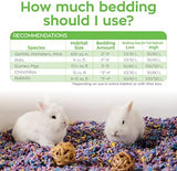 Carefresh 99% Dust-Free Confetti Natural Paper Small Pet Bedding with Odor Control, 10 L
