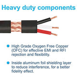 HQRP 9-pin Male to 9-pin Male (M/M) Audio Input Cable Compatible with Bose 302580-1001 Replacement Lifestyle 135 235 48 T10 V20, CineMate 130, SoundTouch 130