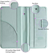 CoBak Car Registration and Insurance Holder - Vehicle Glove Box Car Organizer,Auto Truck Comparment Accessories Case with Magnetic Closure for Essential Document,Driver License,Cards