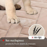 fuguitex Waterproof Dog Bed Cover Couch Cover for Pet Anti-Slip Cat Mat Pet Pad Blanket for Sofa Chair Recliner Bed Furniture Protrctor