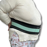 Lumbowrap® - The Plus Size Hip & Lower Back Wrap For Big People That Makes It Easier To Walk Further & Stand Up Longer Periods (For Sciatica, Herniated Discs, Spinal Stenosis, Arthritis, & Obesity) (X-Large)