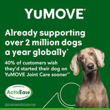 Lintbells YuMOVE Joint Supplement Dog Chews - Contains Glucosamine, Green Lipped Mussel - Natural Relief from Hip Ache, Stiff Joints - 1 Month’s Supply (Large & X-Large)
