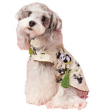 AZA Dog Dresses Chinese Style for Small Princess Dogs Panda T-Shirt Lolita Butterfly Cheongsam Clothes Pet Costume Girl Cute Shirt Coat Floral Outfits Summer Costumes Spring (L,Panda Cheongsam)