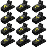 Mouse Trap Mouse Traps Indoor, Mice Traps for House Indoor, Mouse Traps Outdoor Quick Effective and Safe, Reusable Mouse Traps for House 12 Packs…