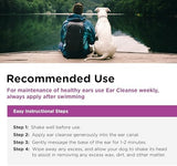 Nutri-Vet Ear Cleanse for Dogs, Ear Cleaner & Deodorizer, Gentle Formula, Salicylic Acid Cleanser, Reduces Wax Buildup, Itch & Infection Relief, Soothing Aloe Formula, 8 oz