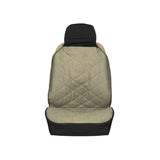 PetSafe Happy Ride Quilted Bucket Seat Cover - Long-Lasting Waterproof Padded Seat Protection with Secure Seatbelt Access - Keeps Leather Seats Clean & Protects from Scratches - Green