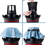 Shop-Vac 90107 Paper Disc Filter and 90585 Foam Sleeve Filter, for Most Shop-Vac Wet/Dry Vacuum Cleaners 5 Gallon and Above, Replacement Parts #9010700, 9013700,9058500, 6 Pack