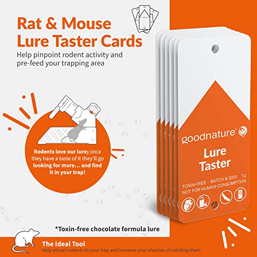 Goodnature Lure Taster Cards for A24 Rat & Mouse Traps, A24 Trap Lure Cards (6 Pack)