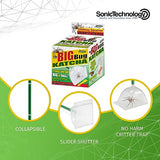 Katcha Acrylic Critter Catcher Live Trap Catcher with Handle for No Harm Trap - Large Plastic Bug Trap, Bug Container & Bug Catcher for Safely Capturing Insects & Pests