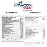 Phycox MAX Dog Joint Supplement Soft Chews, 90 Ct
