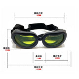 Pet Laser Protective Glasses Safety Goggles 1064nm Infrared Band Goggles for Little Dog Cat Squirrel Anti Glare Sunglasses UV400 (Suitable for Pets 1.5kg-3kg)