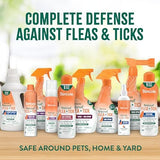 TropiClean Max Strength Flea and Tick Treatment Spray for Yard, Safe Prevention Around Kids & Pets, Powerful & Natural Defense, Made in USA, 32oz