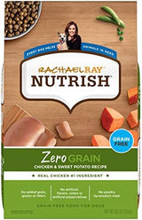 Rachael Ray Nutrish Zero Grain Dry Dog Food, Chicken & Sweet Potato Recipe, 26 Pounds