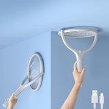 2-Pack Anne Diary Electric Bug Zapper Racket Mosquito Fly Gnat Wasp Killer USB Type-C Rechargeable Swatter Indoor Rotating Head