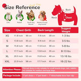 PETCARE Cute Dog Dress Clothes for Small Dogs Cats Girl Female Red Plaid Bow Tie Dog Harness Dresses Leash Set with Pearls Bow Accessories Birthday Puppy Dress Shih Tzu Yorkies Chihuahua Outfits
