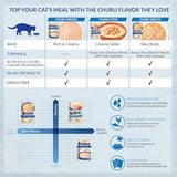 INABA Churu Bisque for Cats, Creamy Lickable Purée Side Dish with Vitamin E, 1.4 Ounces per Pouch, 12 Pouches, Chicken Recipe