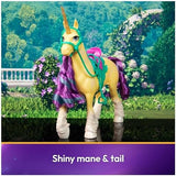 Unicorn Academy, Leaf with 2 Riding Accessories, 11”, Compatible with Ava, Dolls & Unicorn Toys for Girls Ages 4 and up