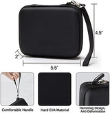 Guitar Pick Holder Case Compatible for Fender, ChromaCast, D'Addario, JIM DUNLOP, Bolopick, UNLP MUSICAL INSTRUMENT Guitar Accessories, All Size Picks Storage Pouch Box-Bag Black