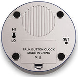 Extra Large Talking Button Clock - for The Blind, Elderly or Visually impaired