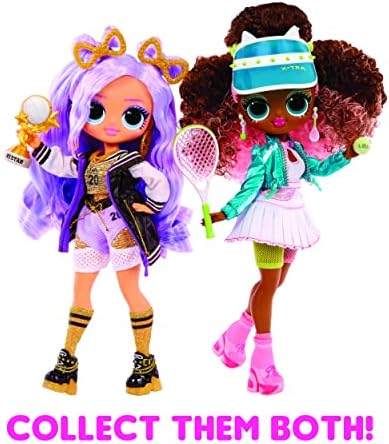 L.O.L. Surprise! OMG Sports Fashion Doll Sparkle Star with 20 Surprises Including GoSporty-Chic Fashion Outfit and Accessories, Holiday Toy Playset, Great Gift for Kids Girls Boys 4 5 6+ Years