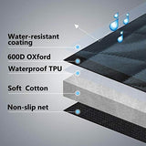 Vailge Dog Seat Cover for Back Seat, 100% Waterproof with Mesh Window, Scratch Prevent Anti-slip Dog Car Hammock, Standard