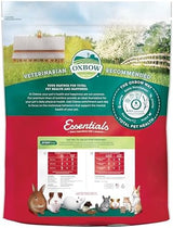 Oxbow Essentials Adult Guinea Pig Food - All Natural Adult Guinea Pig Pellets- No Artificial Ingredients- Veterinarian Recommended- All Natural Vitamins & Minerals- Made in the USA - 25 lb.