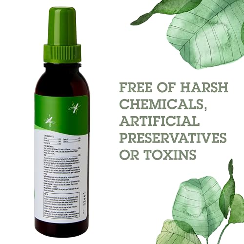 Quantum Health Buzz Away Extreme Tick & Mosquito Repellent DEET Free Peppermint & Citronella Oil Outdoor Bug Spray Powerful Plants Repel Bugs Off Your Skin, Kids Safe Insect Repellent- 4 Ounce