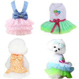 Chihuahua Fancy Dress for Dog Cats Clothes Puppy Dresses for Medium Dogs Wedding Fashion Doggie Winter Dresses XL
