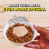 Temptations Creamy Puree with Beef Liver and Cheese, Variety Pack of Lickable, Squeezable Cat Treats, 0.42 oz Pouches, 24 Count