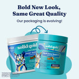 Solid Gold Hip and Joint Supplement for Dogs - Glucosamine Chondroitin MSM for Hip & Joint Pain Relief for Dogs - Puppy, Adult & Senior Dog Supplements for Dog Arthritis Pain Relief & Mobility - 120ct